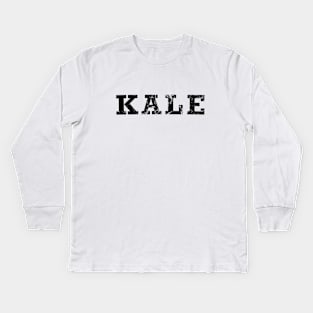 Kale t-shirt Kids Long Sleeve T-Shirt